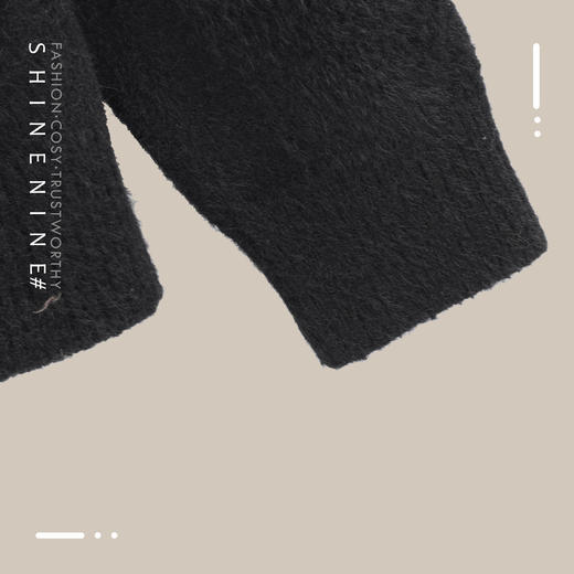 94364360柔软温暖圆领长袖针织衫 商品图2