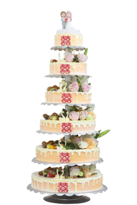 新婚大喜-多层庆典蛋糕