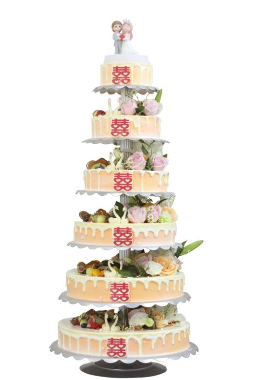 新婚大喜-多层庆典蛋糕 商品图0