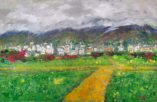 油画《苍下山》 商品图0