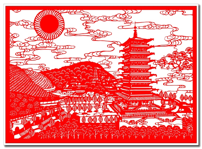 【非遗体验】"纸短情长"薄薄一张红纸,剪下满满一座南京城,南京剪纸