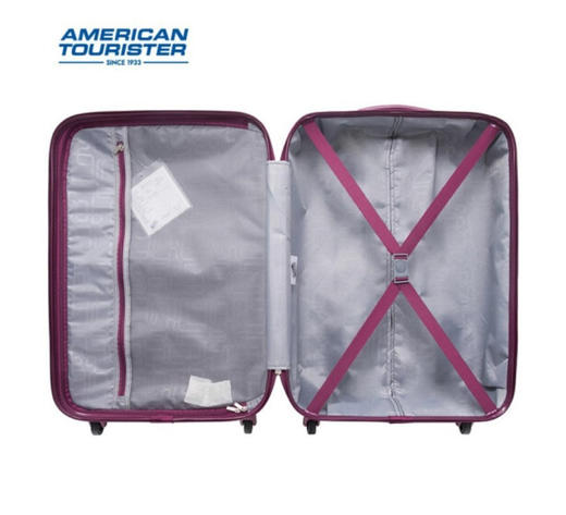 厂家直发（3-5天发货，着急勿拍）新秀丽美旅R91万向轮20寸拉杆箱 黑色 商品图4