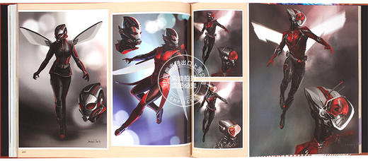 现货 蚁人2:黄蜂女现身 电影画册设定集 英文原版 Marvel Ant-Man and the Wasp: Art of the Movie 蚁人与黄蜂女漫威精装 斯坦李 商品图2