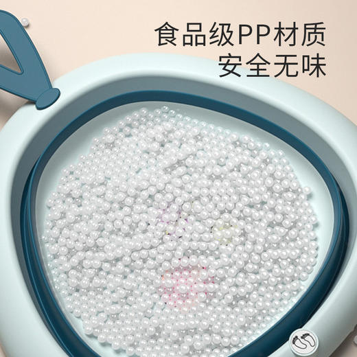 宝宝折叠脸盆婴儿童盆新生洗屁股家用小盆子可悬挂洗脸盆 商品图2
