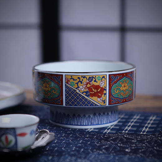 复古宫廷高脚碗_金牡丹 料理餐具 养生茶具 银耳汤碗  茶道配件 商品图2