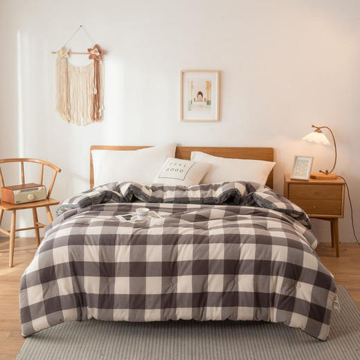 无印良品大豆纤维被 柔软透气 耐洗耐用 舒爽亲肤 易于维护 抗污性强 商品图2