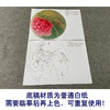 【有步骤、大彩图】杨冬冬工笔画白描底稿圆形小品《涵芳》荷花初学者临摹花鸟线稿HD30 商品缩略图3