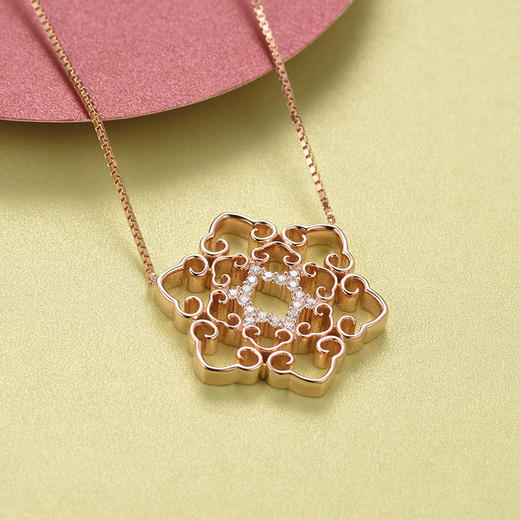 【采购专享】宫里的世界&BYJ 团团圆圆项链 商品图1