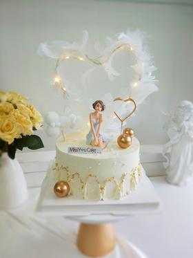 定制款裸蛋糕 - 花仙子