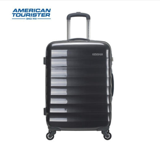 厂家直发（3-5天发货，着急勿拍）新秀丽美旅R91万向轮20寸拉杆箱 黑色 商品图0