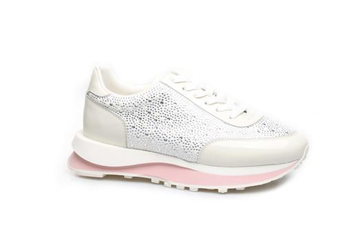 豪麟名鞋奥莱迪嘉女装牛移膜革时尚老爹鞋DJYZA12WX013白色  原价1960元 商品图0