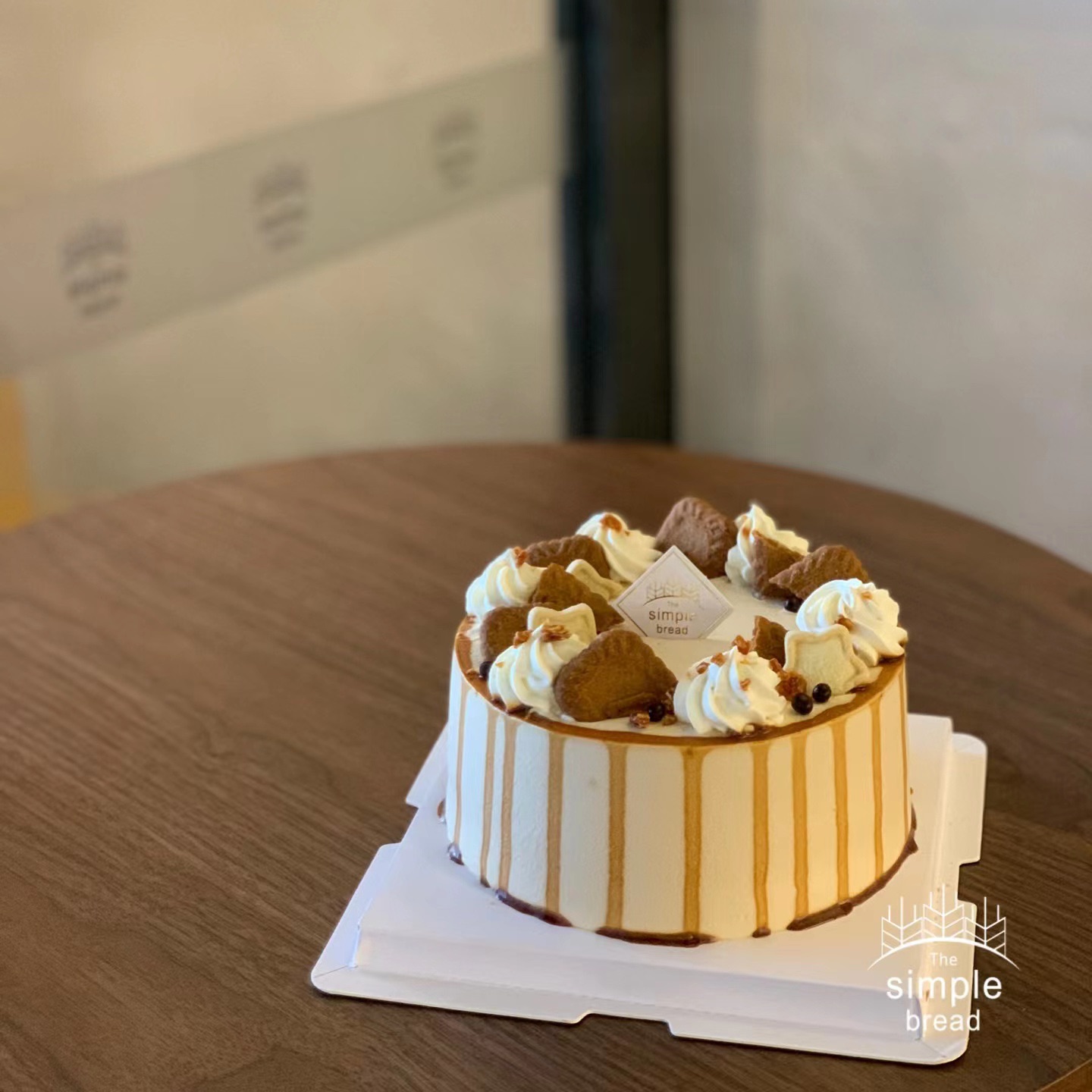 焦糖奶油蛋糕（纯戚风蛋糕，需提前一天预定）