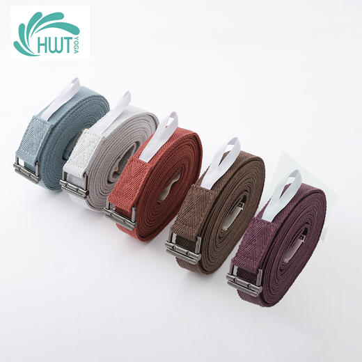 HWTYOGA艾杨格专业瑜伽伸展带3米窄带2..5cm 商品图0