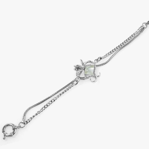 22SS CHAOS ｜巴别塔   钉子系列 - 爱心钉手链 商品图2