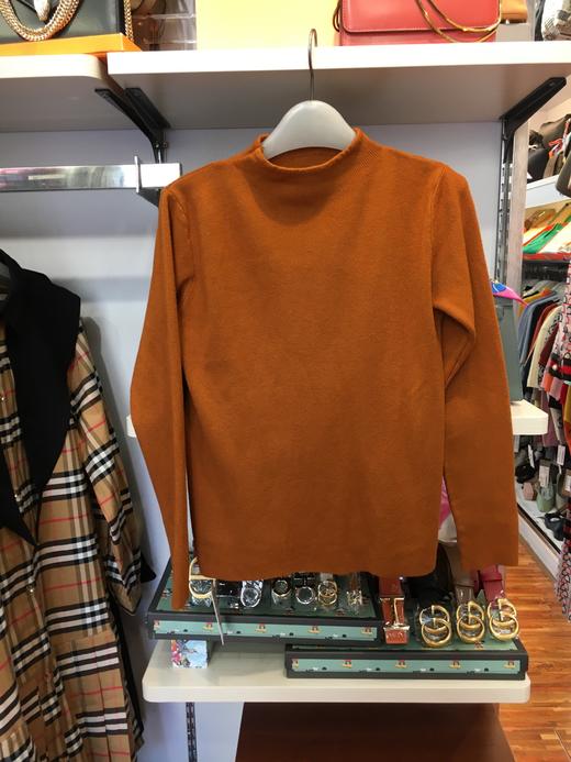 女半领针织毛衣 商品图0