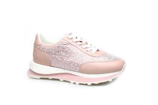 豪麟名鞋奥莱迪嘉女装牛移膜革时尚老爹鞋DJYZA12WX013粉色  原价1960元 商品图0