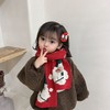 【氛围感拉满！圣诞节宝ᴗ宝围巾135*20cm】冬季圣诞儿童宝宝可爱围巾保暖针织宝宝围脖韩版圣诞男童女童披肩毛线围脖 商品缩略图3