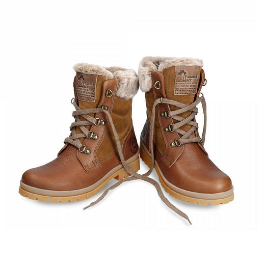 #断码特价36码#西班牙原产时尚舒适加毛款女士皮靴 TB1黄褐色(优质保暖毛内衬) 商品图1