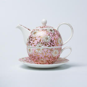 英国丹侬DUNOON骨瓷一壶一杯一碟茶具套装