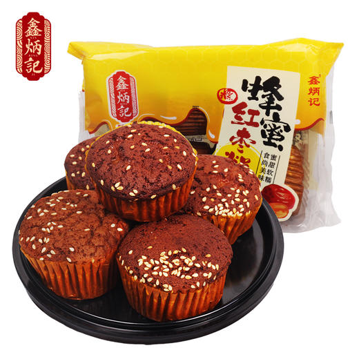 鑫炳记蜂蜜枣糕220g面包蛋糕红枣糕蜂蜜枣糕泥软糯糕 商品图3