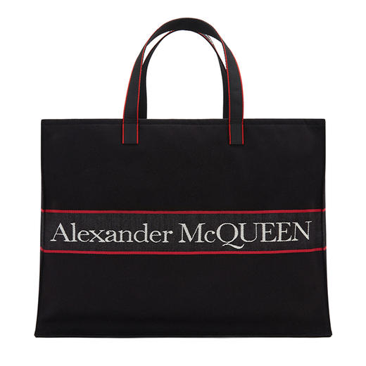 ALEXANDER MCQUEEN 亚历山大·麦昆 男士字母标识挎包手提包 6628651AAAE 商品图2