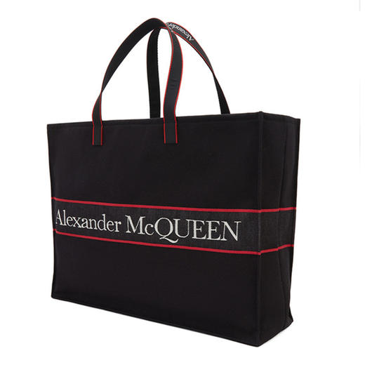 ALEXANDER MCQUEEN 亚历山大·麦昆 男士字母标识挎包手提包 6628651AAAE 商品图1