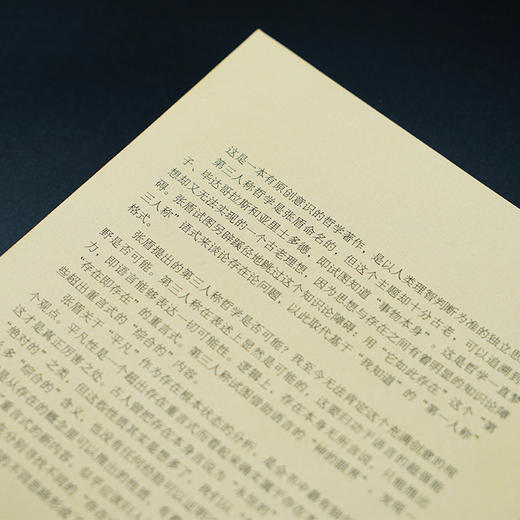 第三人称存在论 : 追寻存在的平凡本意 商品图3