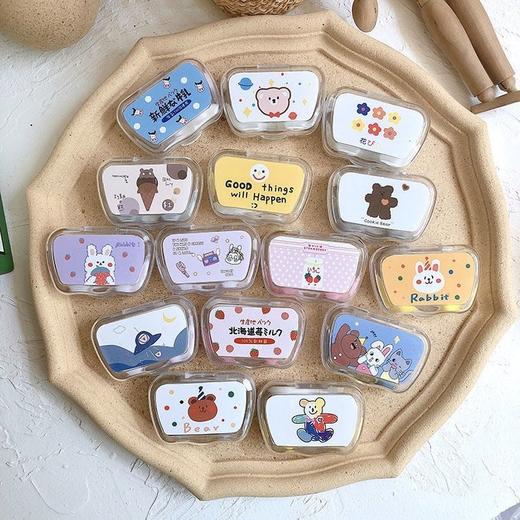 隐形眼镜盒简约多款可爱美瞳伴侣盒 商品图0