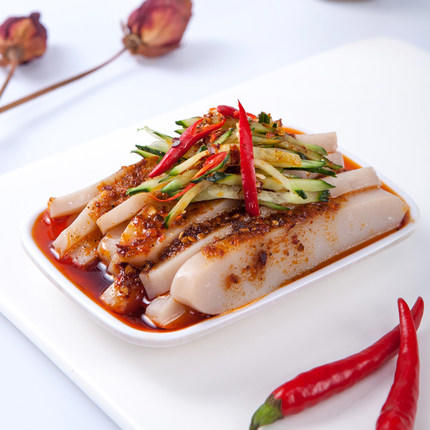 沟门前 礼盒装 碗团山西特产荞麦面山西吕梁柳林碗装碗秃礼盒200gx5 商品图2