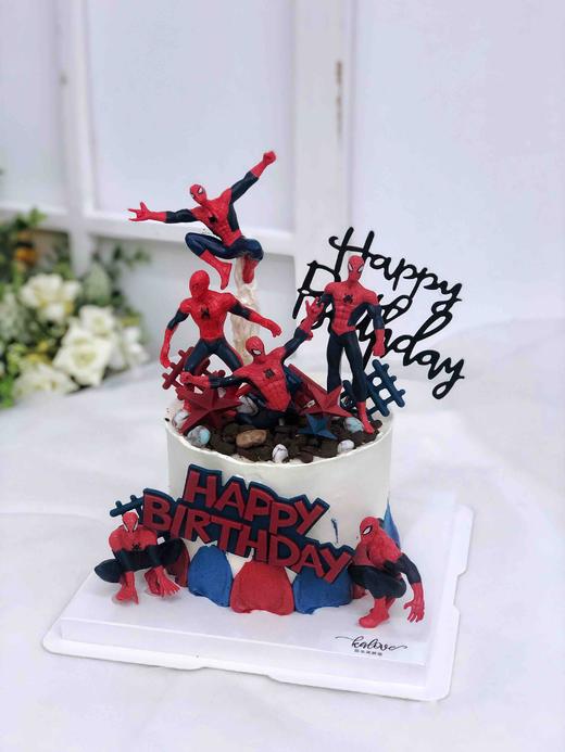 蜘蛛侠生日蛋糕 商品图0