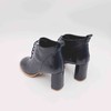 LFGJ  20004 秋冬设计师新款圆头系带英伦风时尚百搭减龄小短靴 商品缩略图5