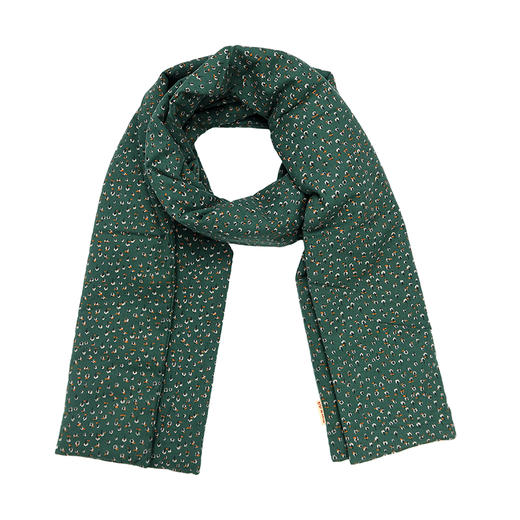 HUJI祤集厚款长围巾插画花植系列 商品图0