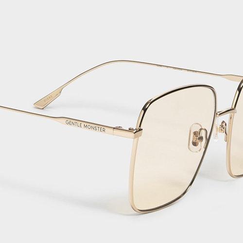 Gentle Monster/Gentle Monster 女士方形大镜框时尚墨镜太阳眼镜DIANE 035 商品图3