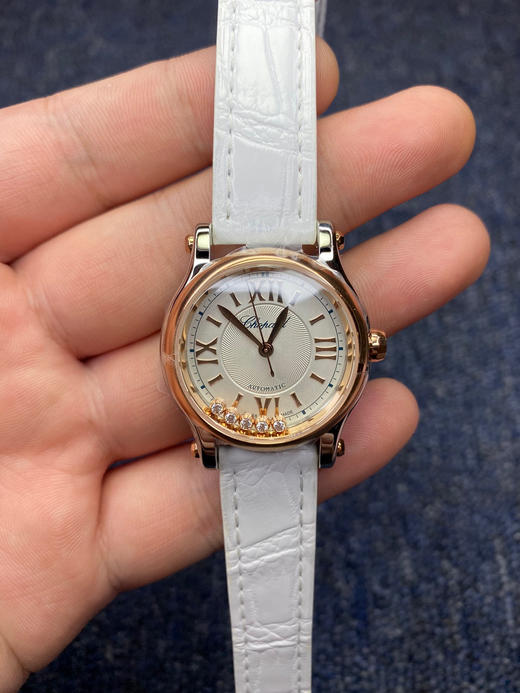 专柜同步新款 NR萧邦快乐钻系列 表径30mm 机械女表 商品图1