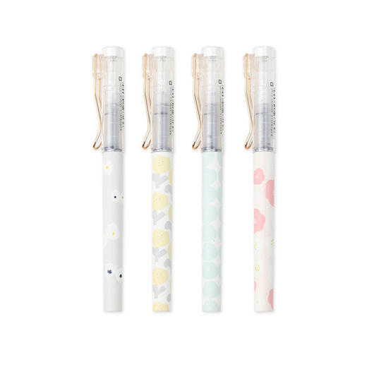 晨光直液式笔ARPM1907黑 中性笔学生0.5大容量黑色速干水笔 商品图0