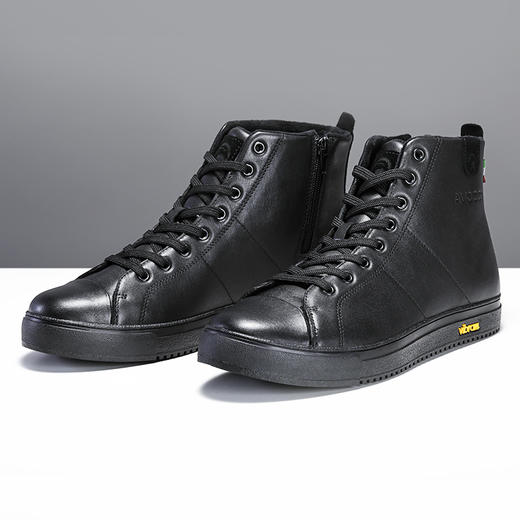 Vibram冰面防滑AVOCCO冬款UCCELLO系列加绒保暖小皮鞋 商品图2