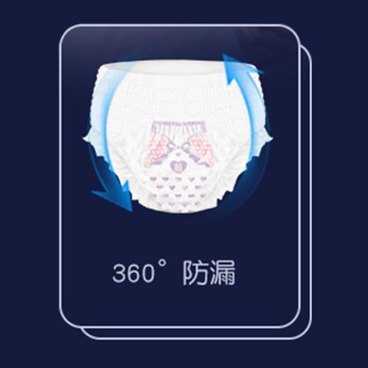 七度空间 超薄萌睡裤系列 萌睡安心裤 2片送1片 商品图1