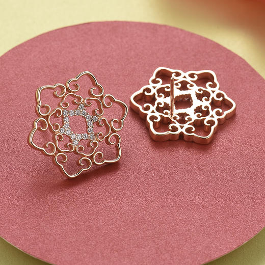 【采购专享】宫里的世界&BYJ 团团圆圆耳环 商品图3