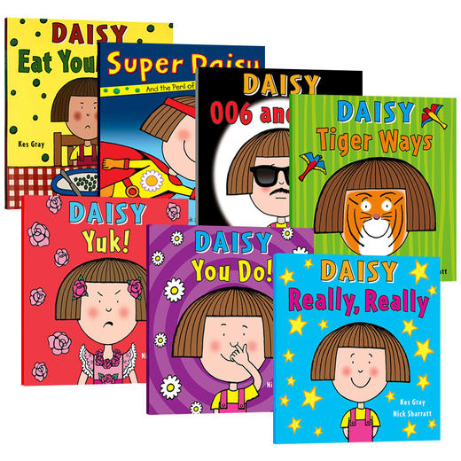 鬼马精灵黛西7本套装 英文原版绘本 Daisy 吴敏兰书单 Kes Gray 创意教学 英文版儿童启蒙读物 进口英语儿童图画故事书籍 商品图2