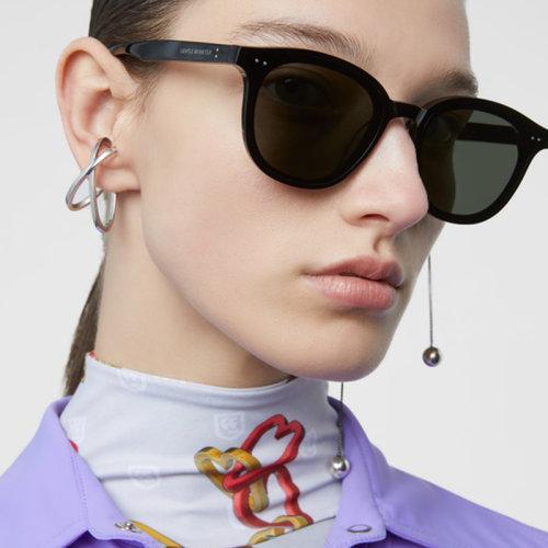 Gentle Monster/Gentle Monster 女士圆形时尚经典墨镜太阳眼镜LANG 01 商品图4