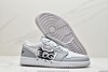 耐克Nike Air Jordan 1 Low Silver Toe黑银AJ1低帮潮流缓震运动休闲板鞋CQ9828-131男女鞋 商品缩略图4