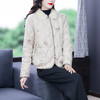 AHM- lry3192 羽绒服女2021冬新款复古小清新修身绣花短款外套 商品缩略图5