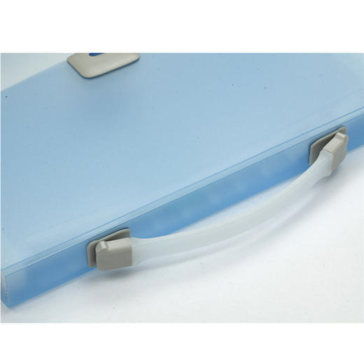 晨光透明风琴包银锐AWT90961文件夹多层学生分类资料册收纳试卷夹（颜色随机） 商品图1