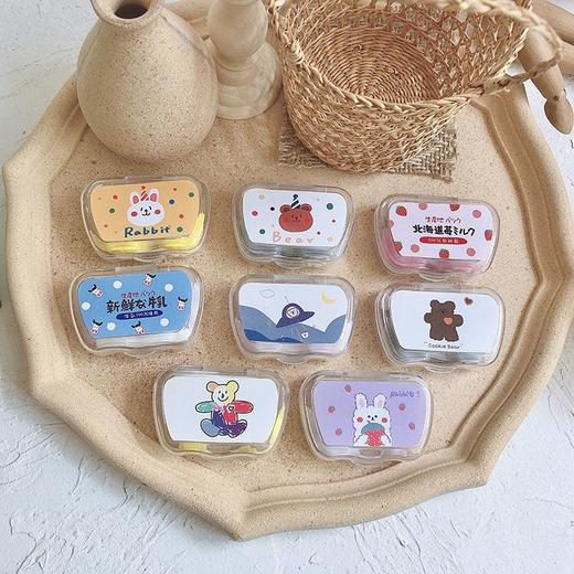 隐形眼镜盒简约多款可爱美瞳伴侣盒 商品图3