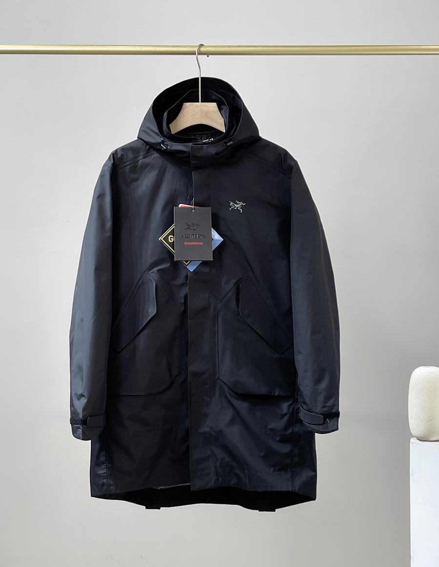 点此购买 始祖鸟男款三合一中长款连帽羽绒服 sp205047