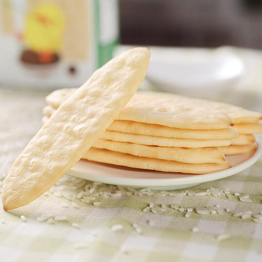 英氏婴幼儿泰国茉莉香米米饼48g-香蕉味 商品图4