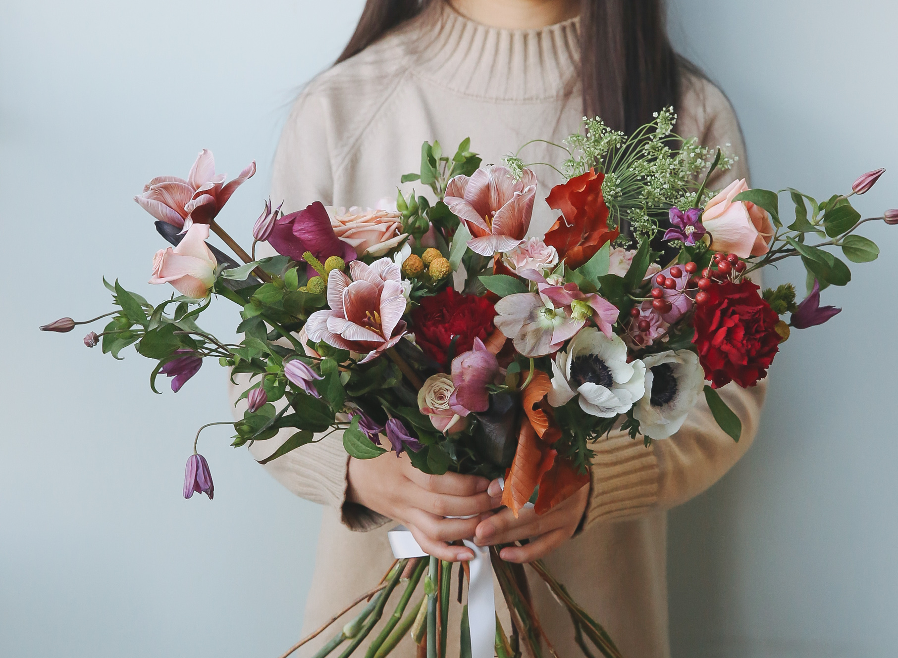 私人定制新娘手捧花