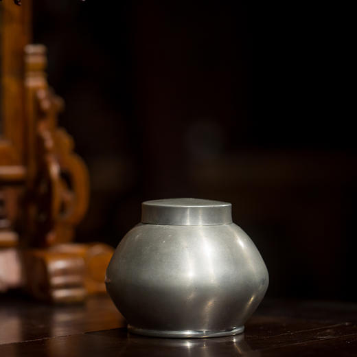 藏六造纯锡茶入 商品图1