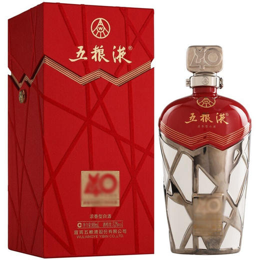 【2020年孤品】五粮液 40周年 浓香型 52度 800ml 商品图2