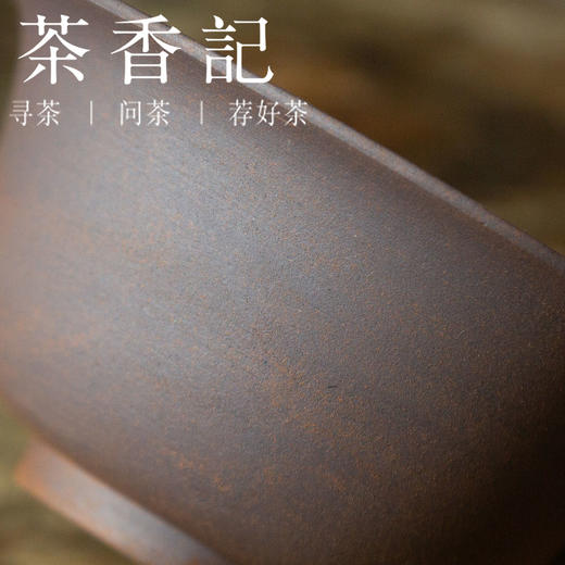 茶香记 手工 铁胎灰釉薄胎  无托小盖碗 哥窑 薄胎 轻巧拙朴 商品图2